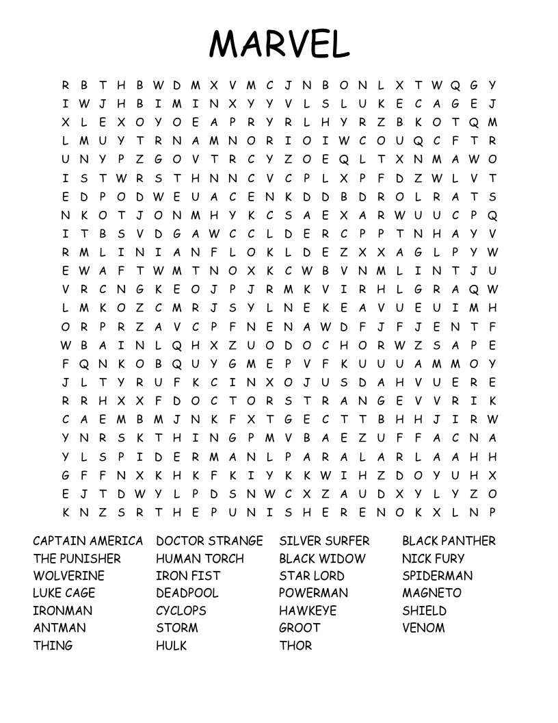printable word search for adults