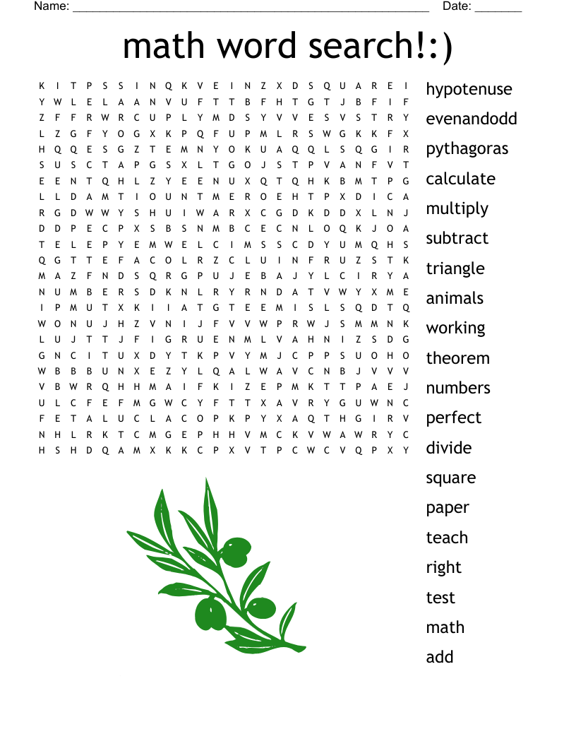 Math Terms Word Search WordMint Worksheets Library Math Terms Word Search WordMint Worksheets Library