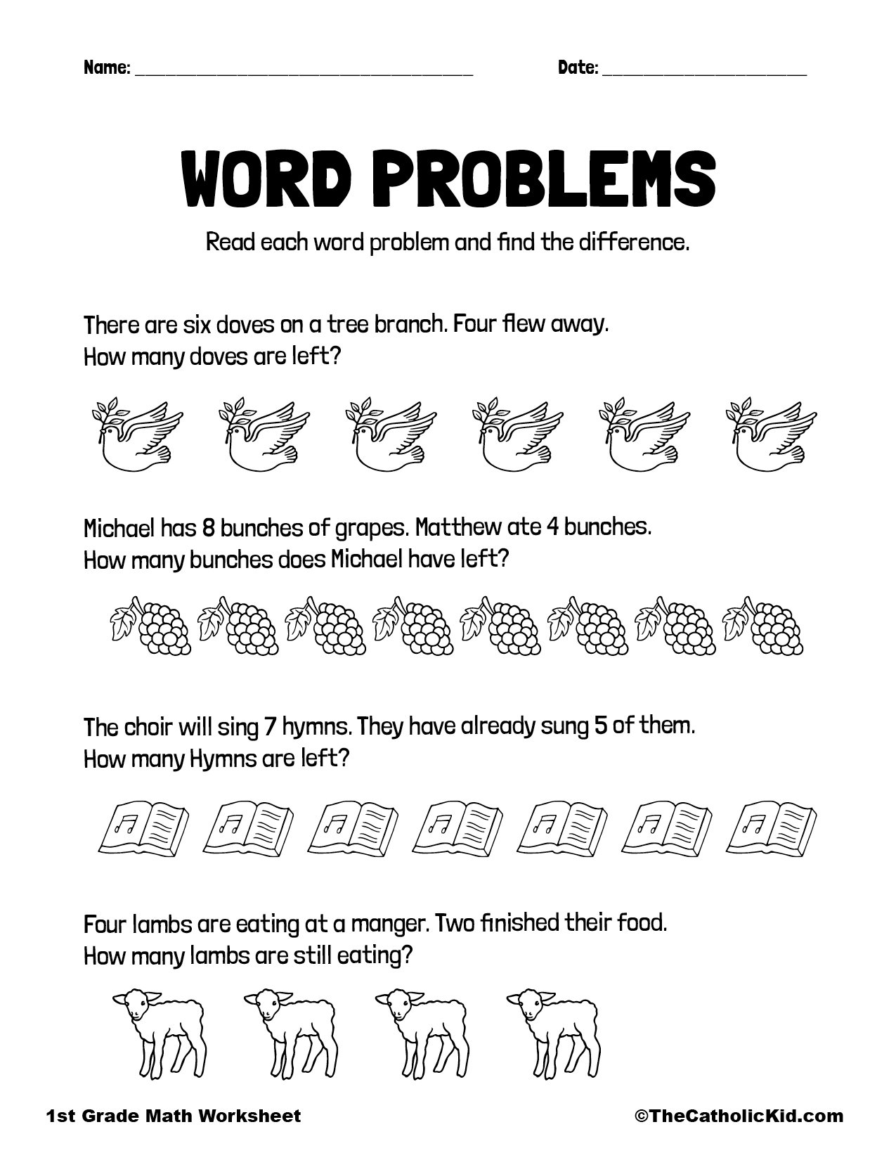 math word problems for 1st graders math word problems for 1st graders