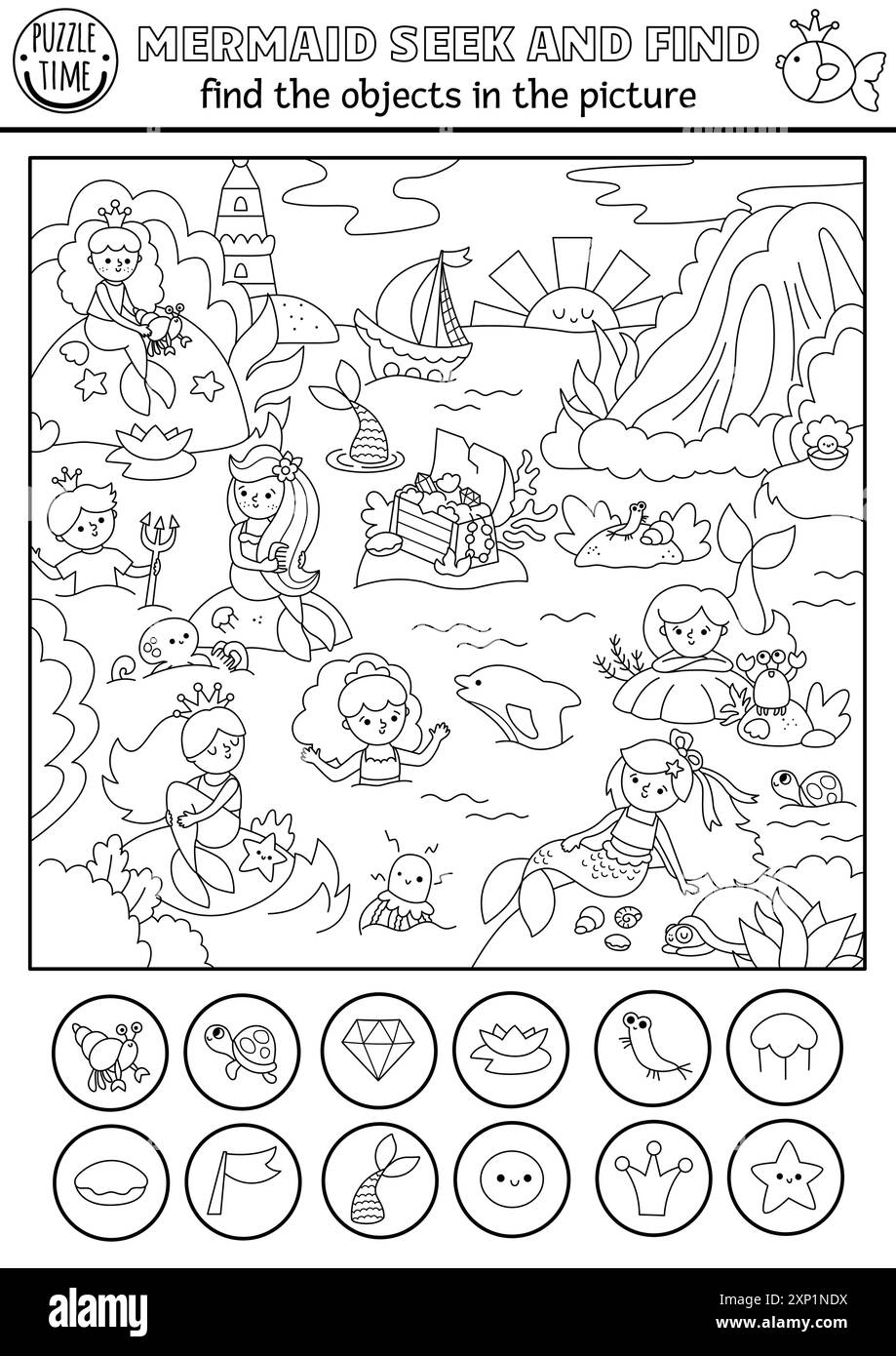 Mermaid Vector Black And White Searching Game With Sea Lagoon Landscape Spot Hidden Objects Coloring Page Ocean Kingdom Seek And Find Printable Acti Stock Vector Image Art Alamy Mermaid Vector Black And White Searching Game With Sea Lagoon Landscape Spot Hidden Objects Coloring Page Ocean Kingdom Seek And Find Printable Acti Stock Vector Image Art Alamy