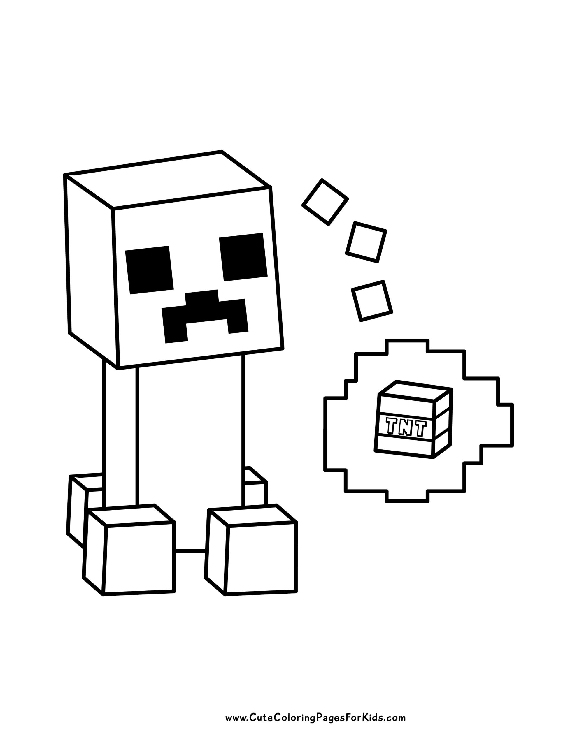 printable coloring pages minecraft printable coloring pages minecraft