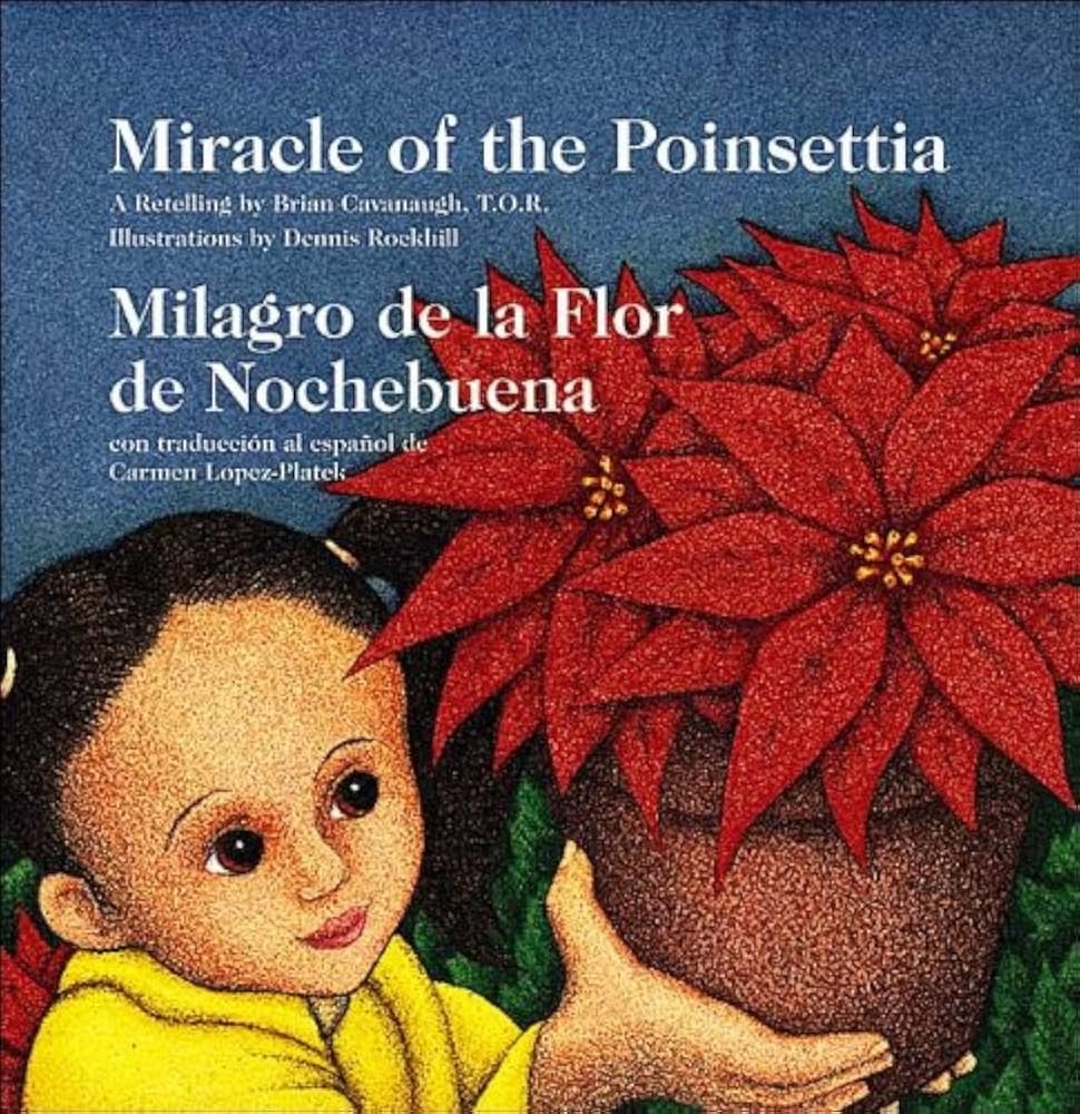 Miracle Of The Poinsettia Milagro De LA Flor De Nochebuena A Retelling English And Spanish Edition Cavanaugh Brian Rockhill Dennis Lopez Platek Carmen 9780809166879 Amazon Books Miracle Of The Poinsettia Milagro De LA Flor De Nochebuena A Retelling English And Spanish Edition Cavanaugh Brian Rockhill Dennis Lopez Platek Carmen 9780809166879 Amazon Books