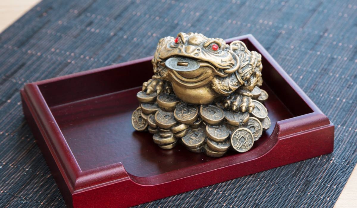 feng shui money frog