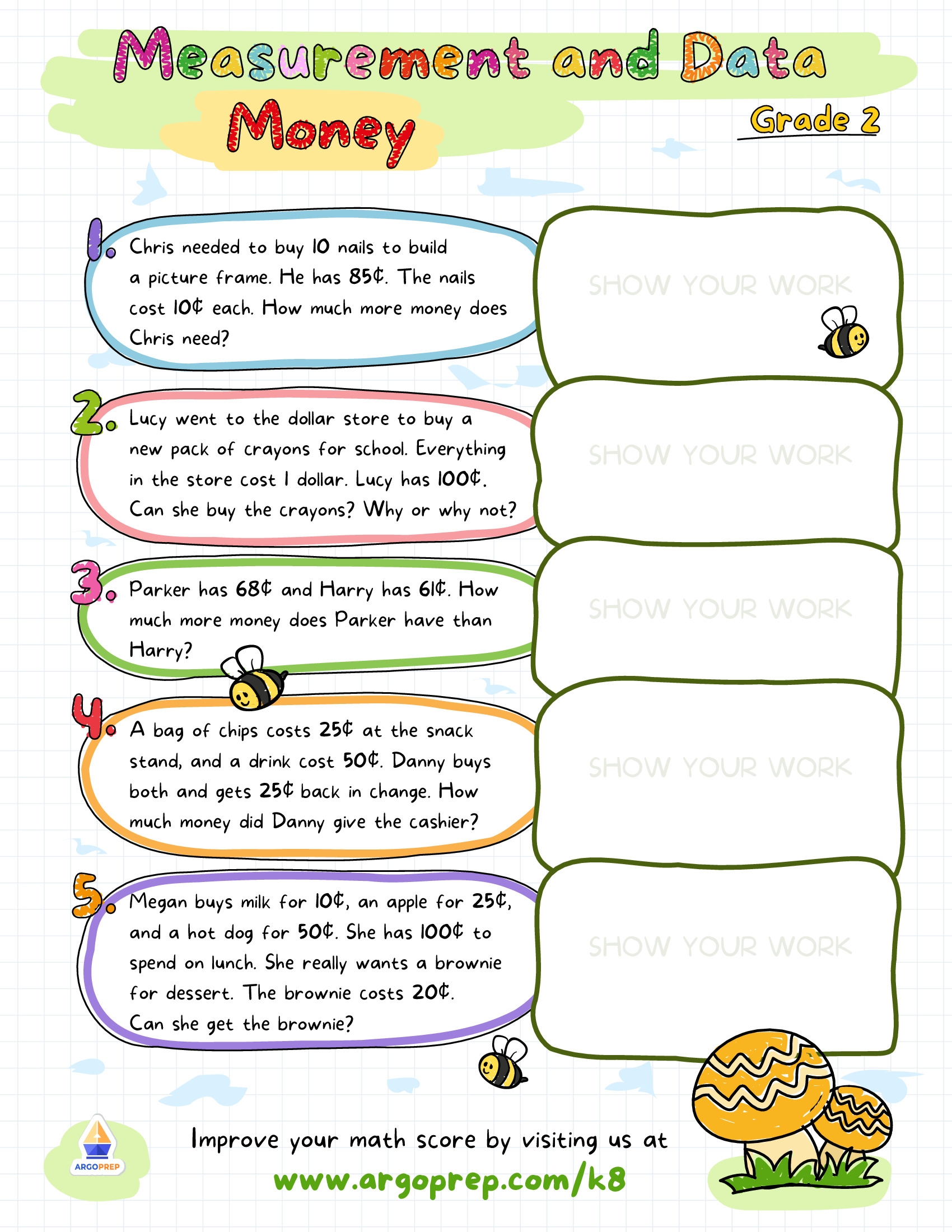 Money Problems ArgoPrep