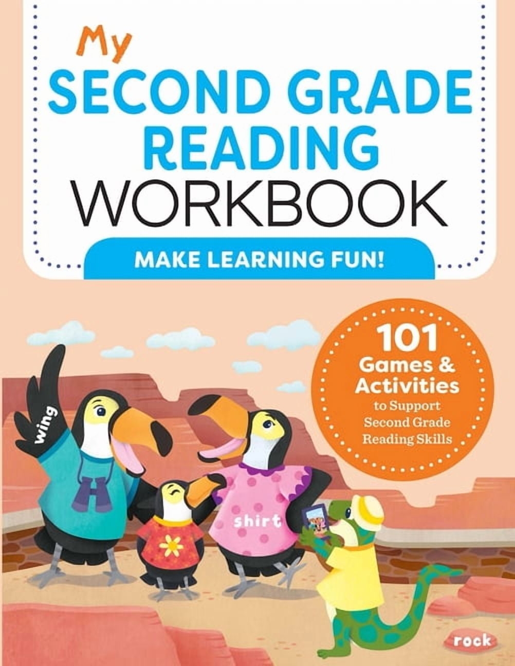 My Workbook My Second Grade Reading Workbook 101 Games amp Activities To Support Second Grade Reading Skills Paperback Walmart
