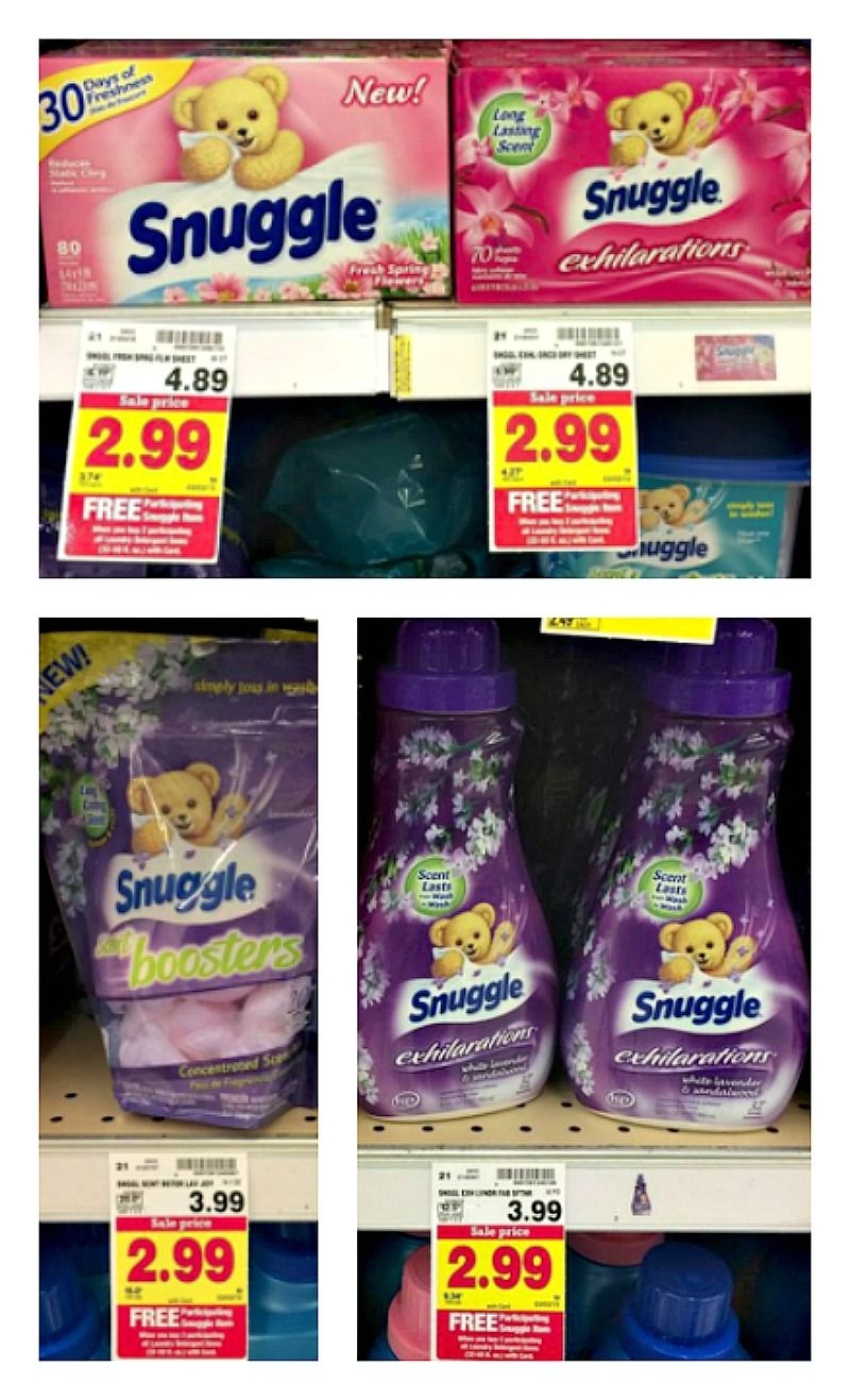 NEW All Snuggle Coupons Buy 2 All Laundry Product Get 1 Snuggle Product FREE At Kroger CONTINUES Kroger Krazy