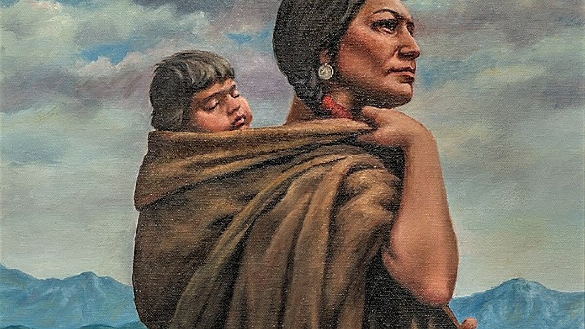 what tribe was sacagawea from