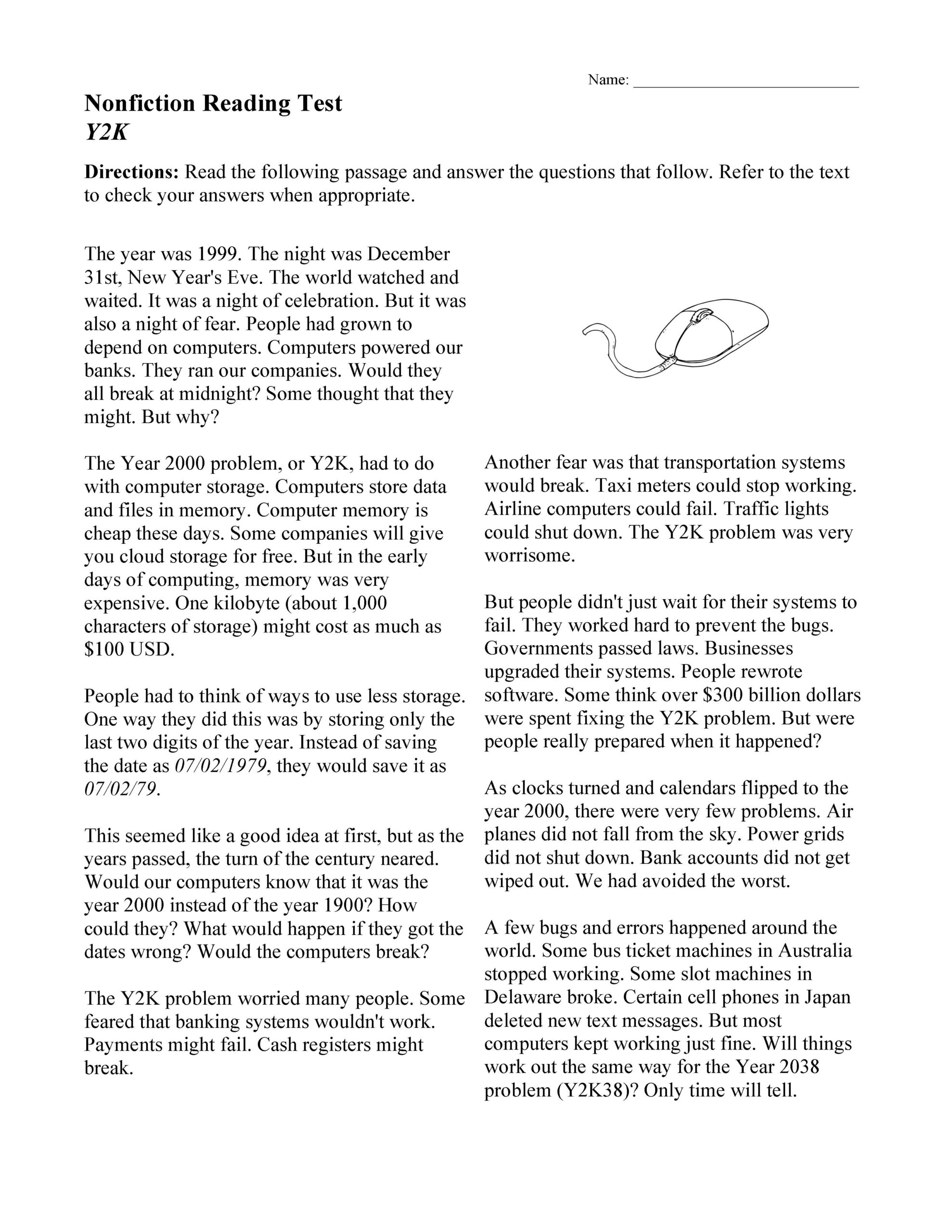 readings for 5th graders