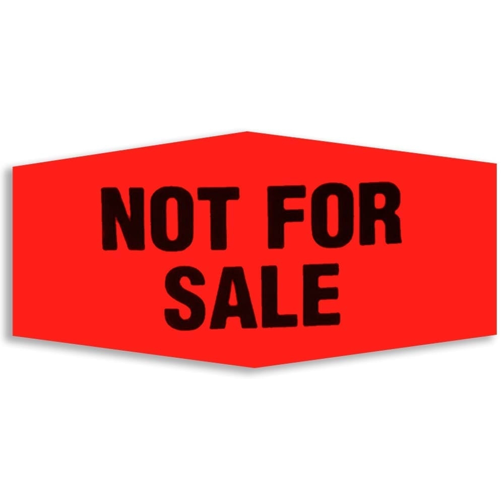 not for sale sign