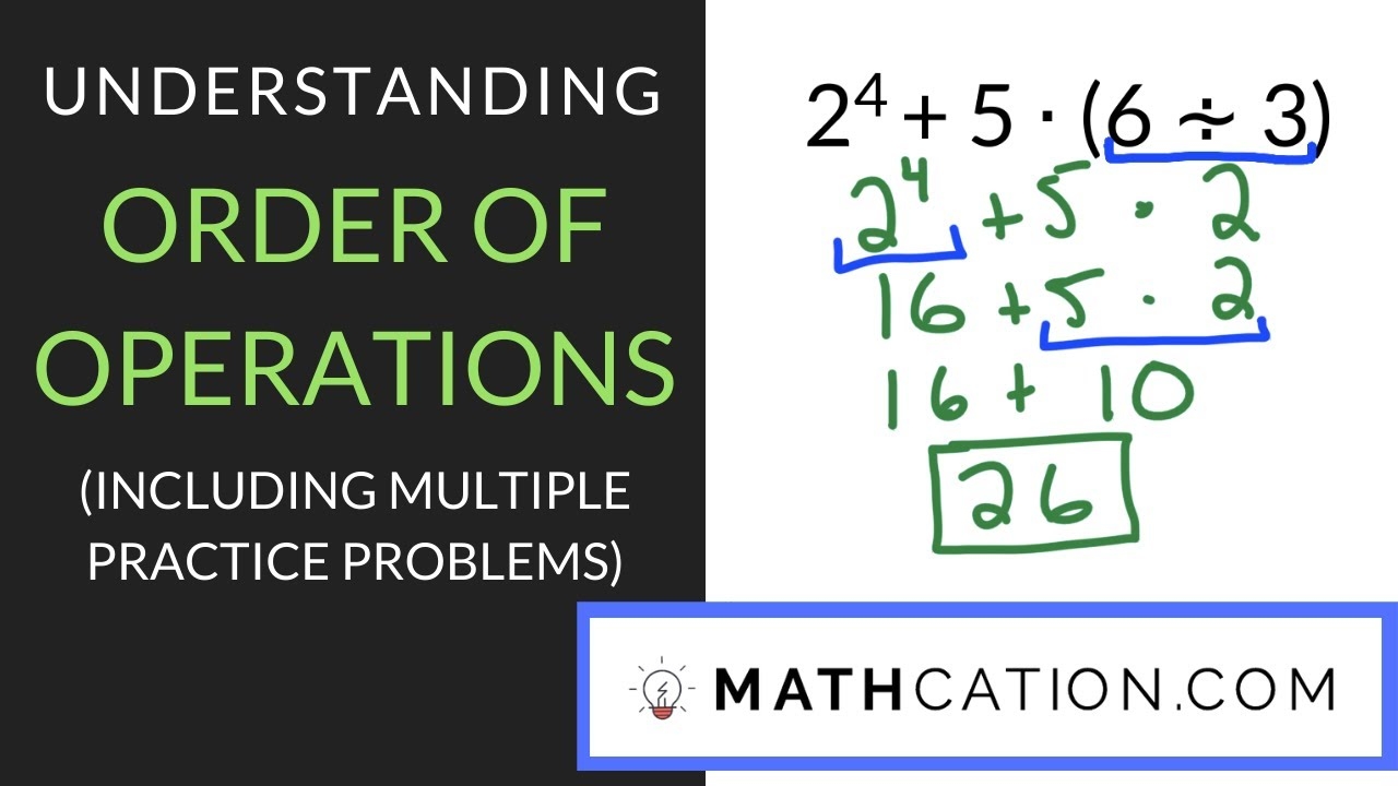 Order Of Operations 7th Grade Mathcation YouTube Order Of Operations 7th Grade Mathcation YouTube