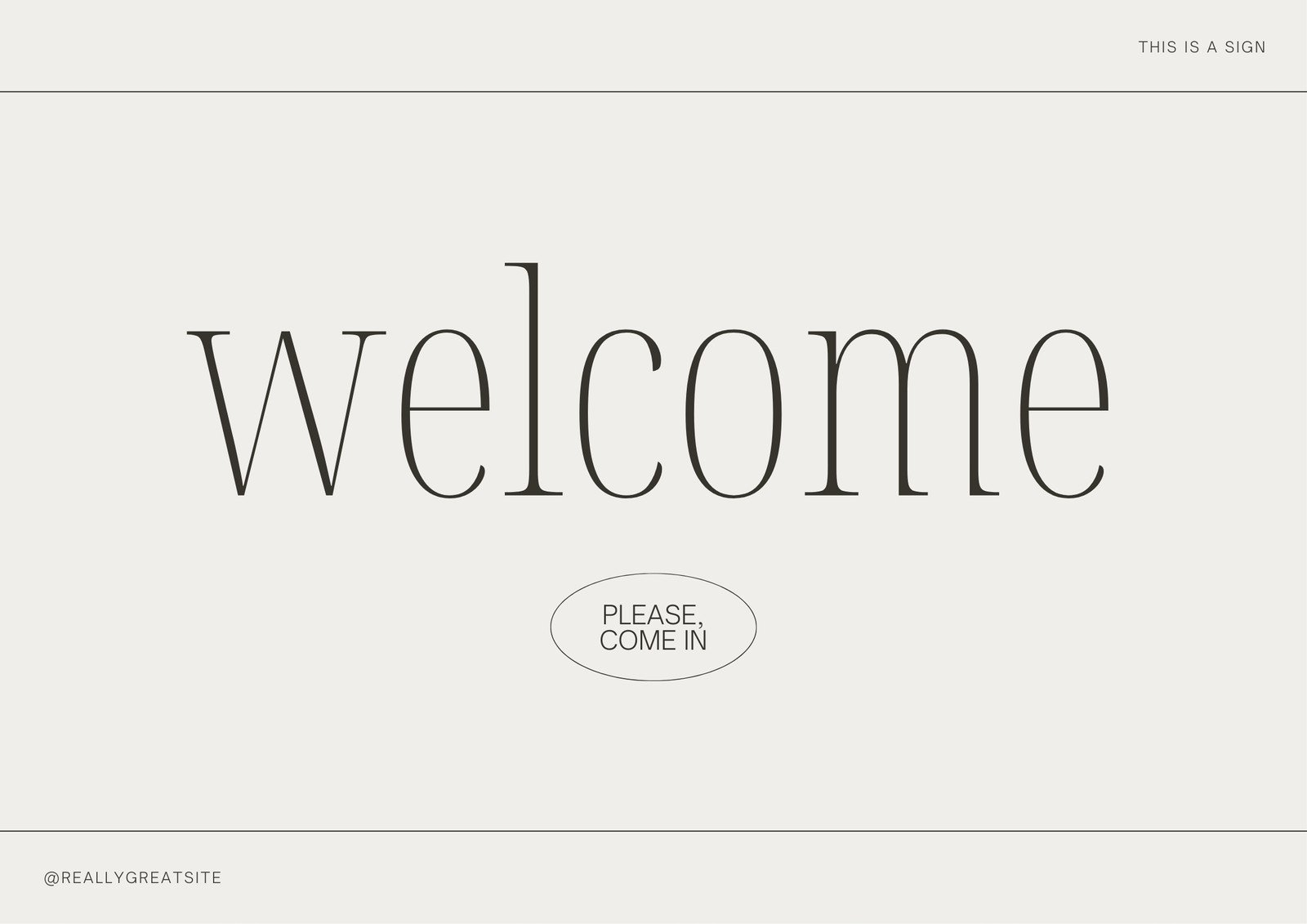 printable welcome sign printable welcome sign