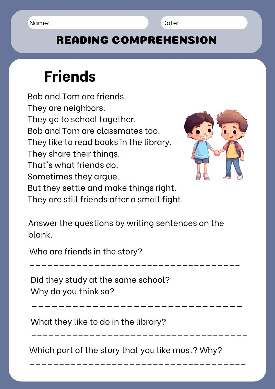 Page 2 Free Printable 2nd Grade Reading Worksheet Templates Canva Page 2 Free Printable 2nd Grade Reading Worksheet Templates Canva