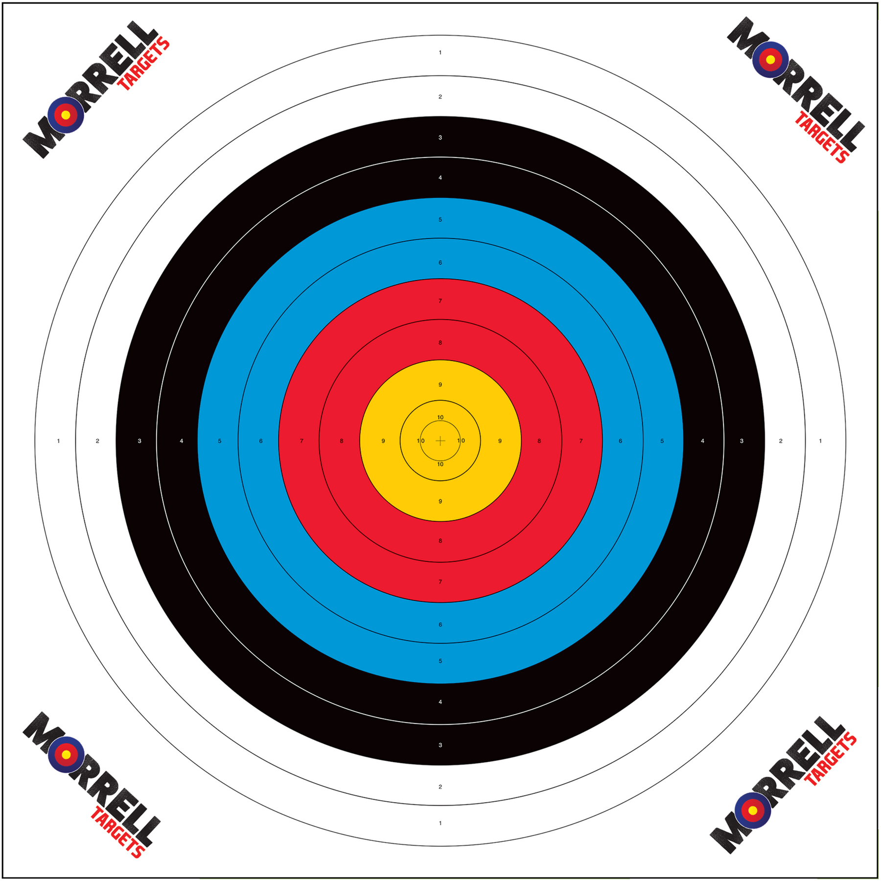 printable archery target
