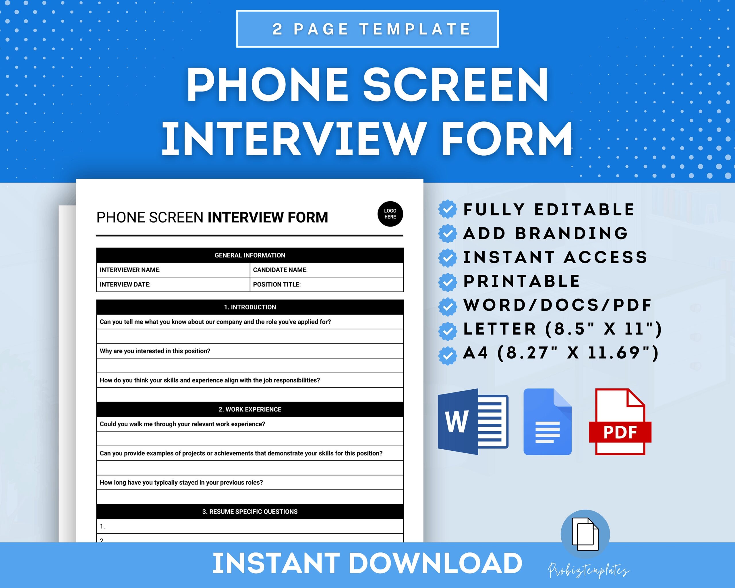 Phone Screen Interview Form Template Pre interview Screening Checklist Interview Script Template Candidate Phone Screening Guide Etsy Phone Screen Interview Form Template Pre interview Screening Checklist Interview Script Template Candidate Phone Screening Guide Etsy