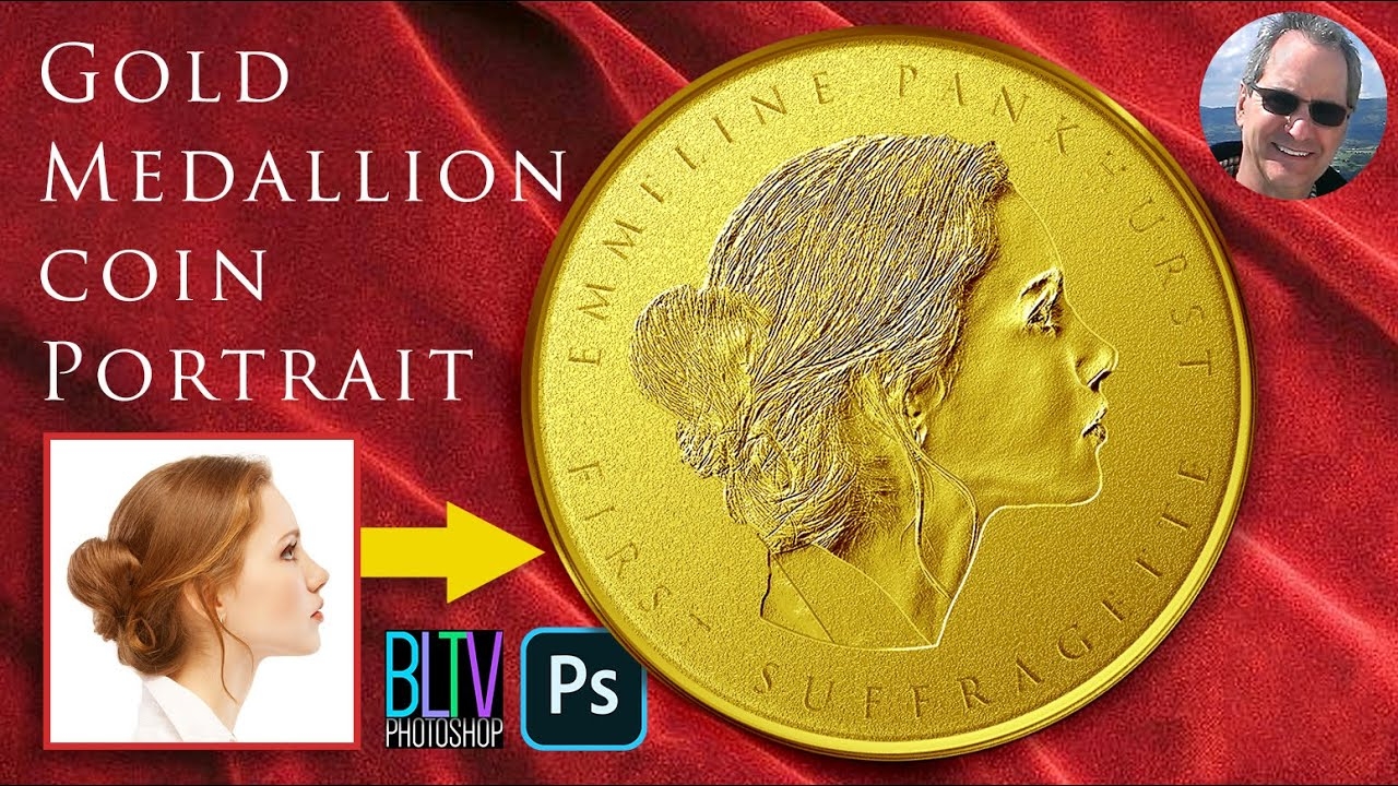 coin design template photoshop