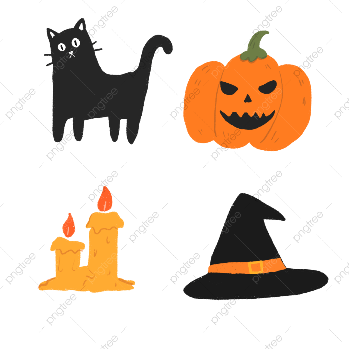 Printable Halloween Clipart PNG Images Halloween Doodle Orange Free Printable Orange Drawing Halloween Drawing Table Drawing PNG Image For Free Download