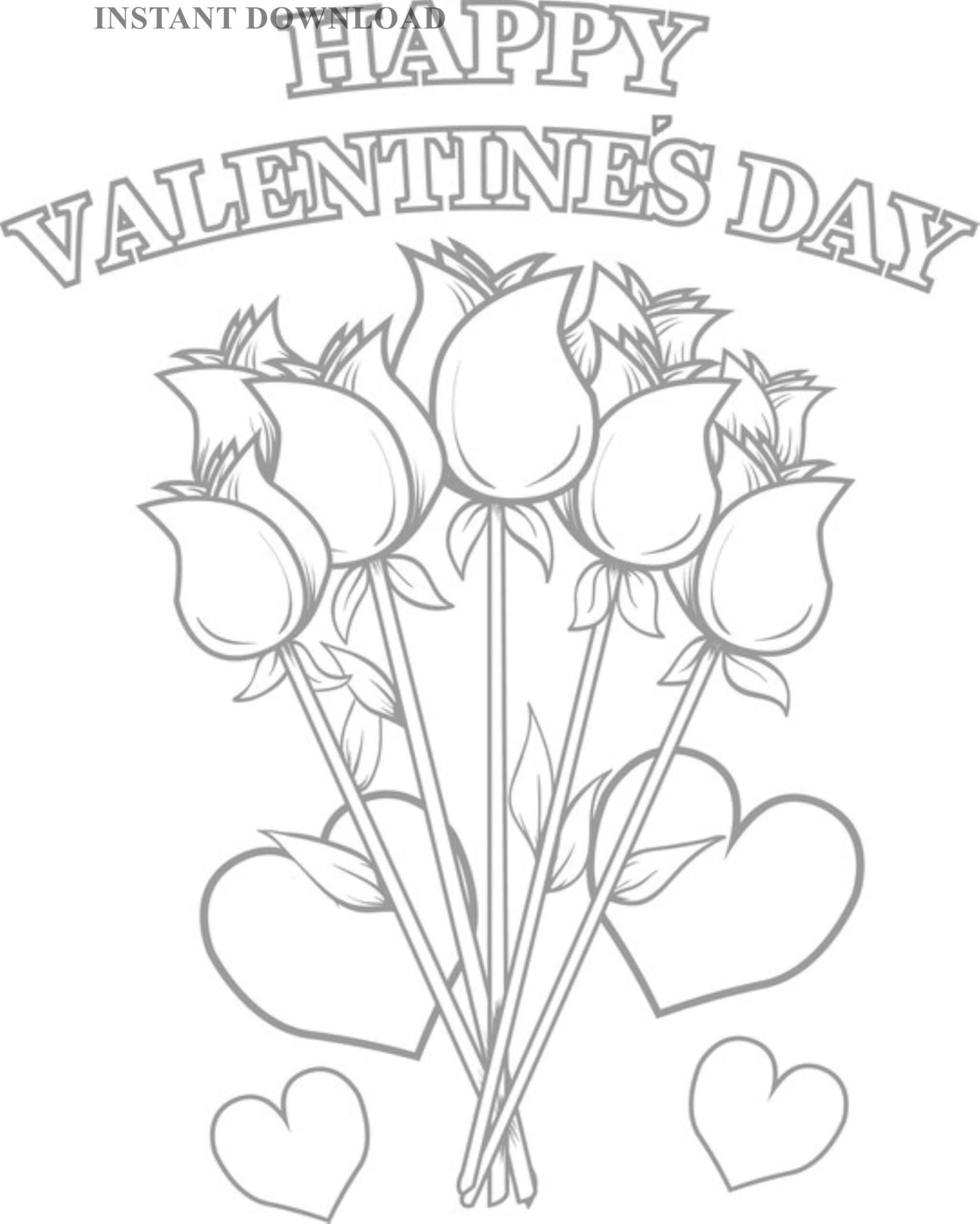 Valentines Day Coloring Pages For Adults