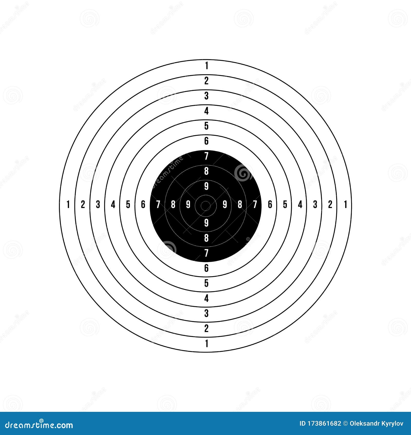 Printable Shooting Target Stock Illustrations 43 Printable Shooting Target Stock Illustrations Vectors Clipart Dreamstime