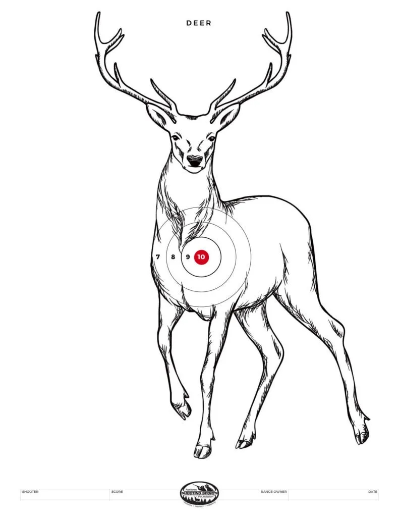 Printable Shooting Targets And Gun Targets NSSF