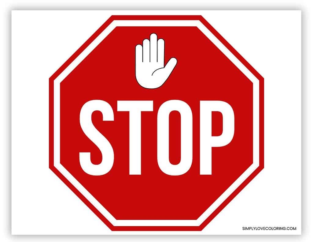 printable stop signs printable stop signs