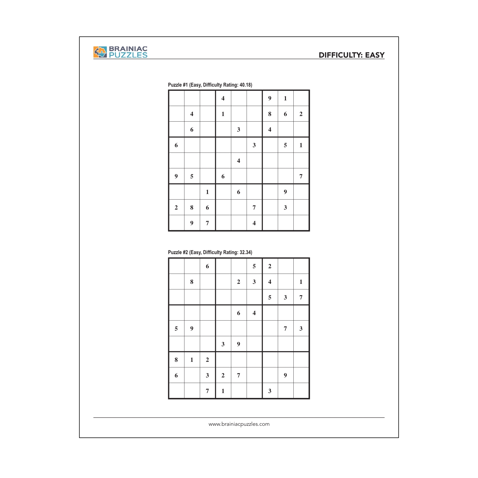 Printable Variety Sudoku Pack 432 Puzzles For Adults Volume 1 Brainiac Puzzles Printable Variety Sudoku Pack 432 Puzzles For Adults Volume 1 Brainiac Puzzles