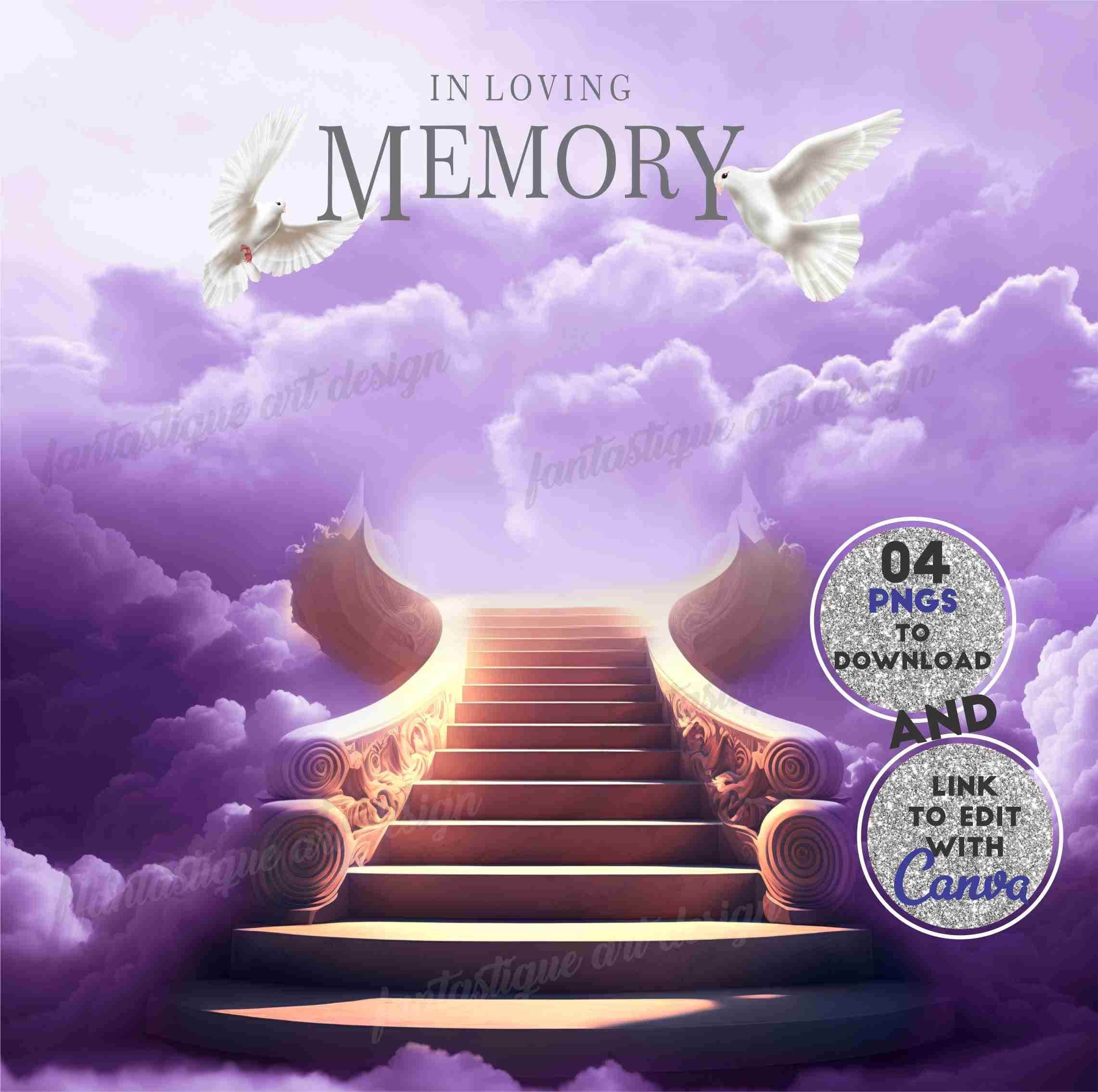 Purple In Loving Memory PNG Memorial Template Sublimation Design Funeral Gift 4 Files To Instant Download AND Link To Edit Online Etsy Purple In Loving Memory PNG Memorial Template Sublimation Design Funeral Gift 4 Files To Instant Download AND Link To Edit Online Etsy