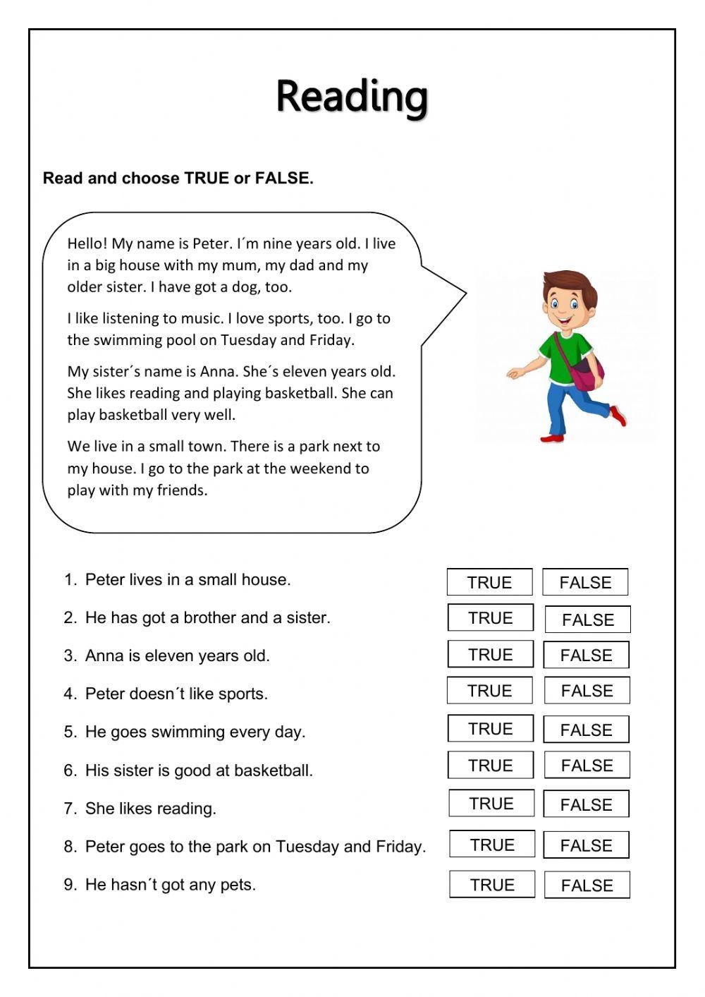 reading comprehension exercises for 4th graders reading comprehension exercises for 4th graders