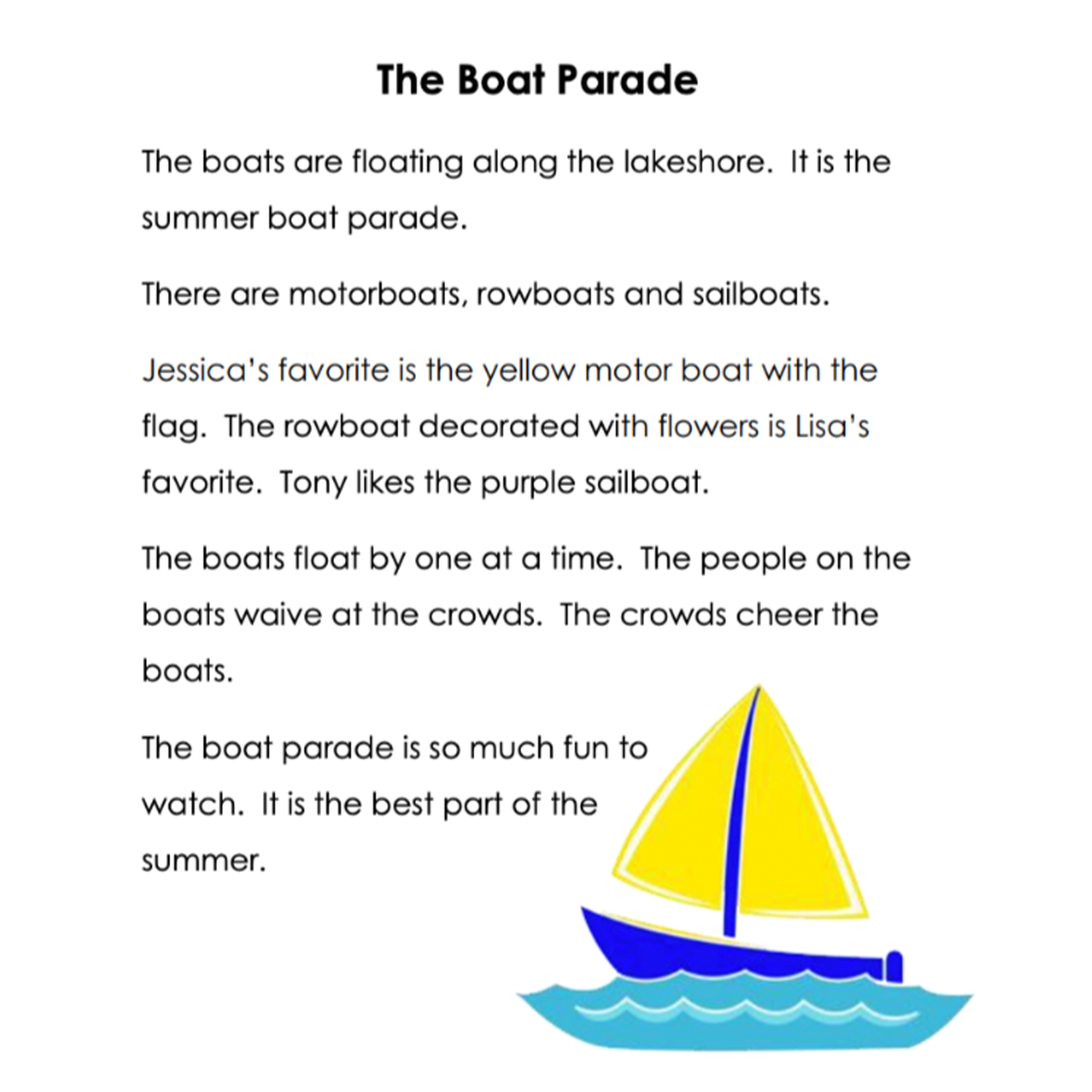 Reading Comprehension Passages Short Stories Paragraphs Question Worksheets Made By Teachers