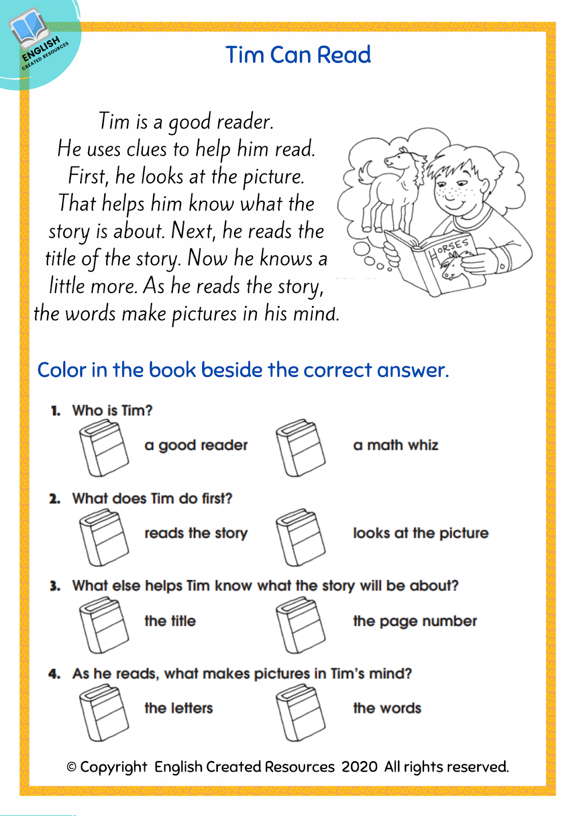 reading for grade 1