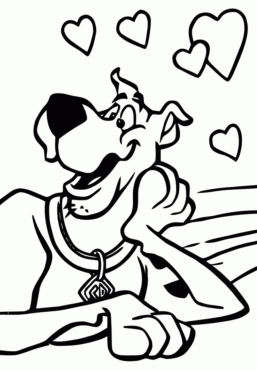 Scooby Doo Coloring Page For Kids Scooby Doo Coloring Pages