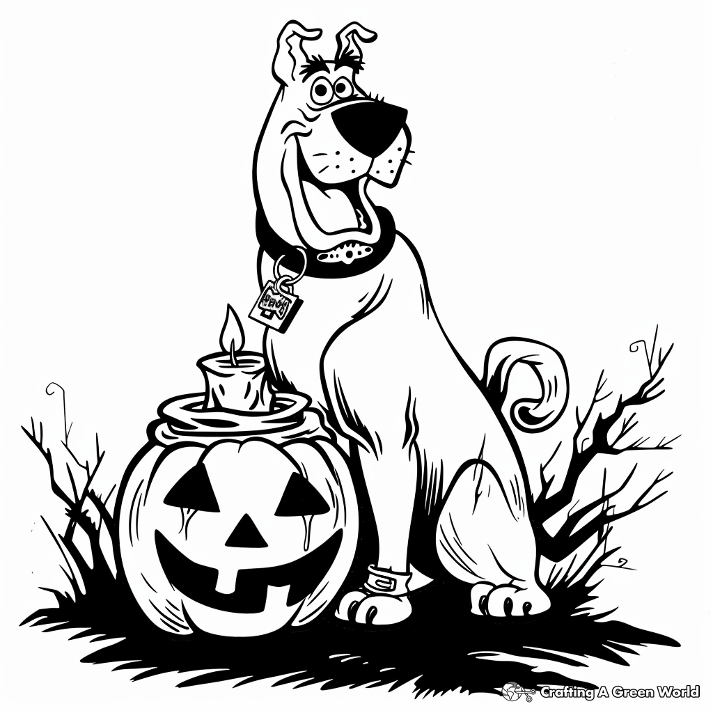 Scooby Doo Coloring Pages Free Printable 