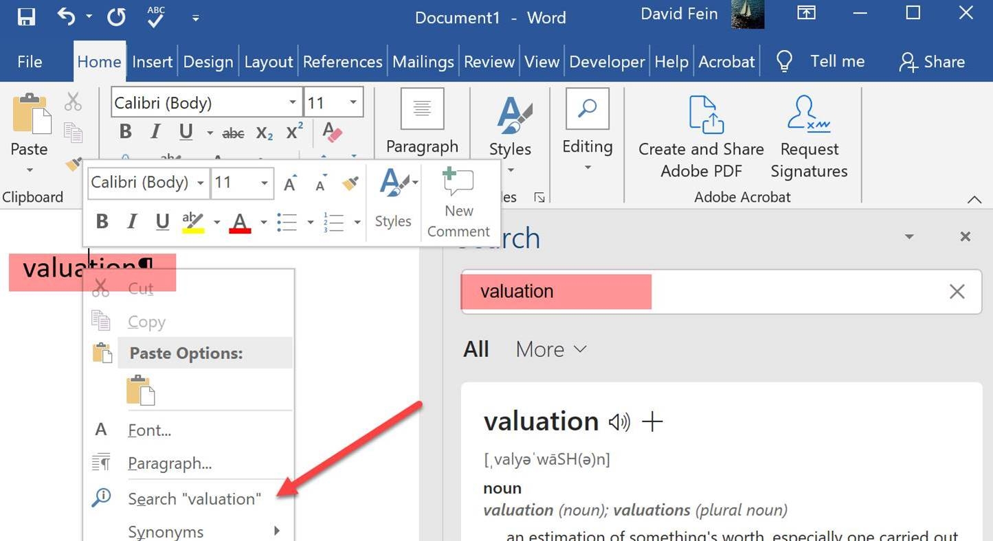 how to search a word in word how to search a word in word