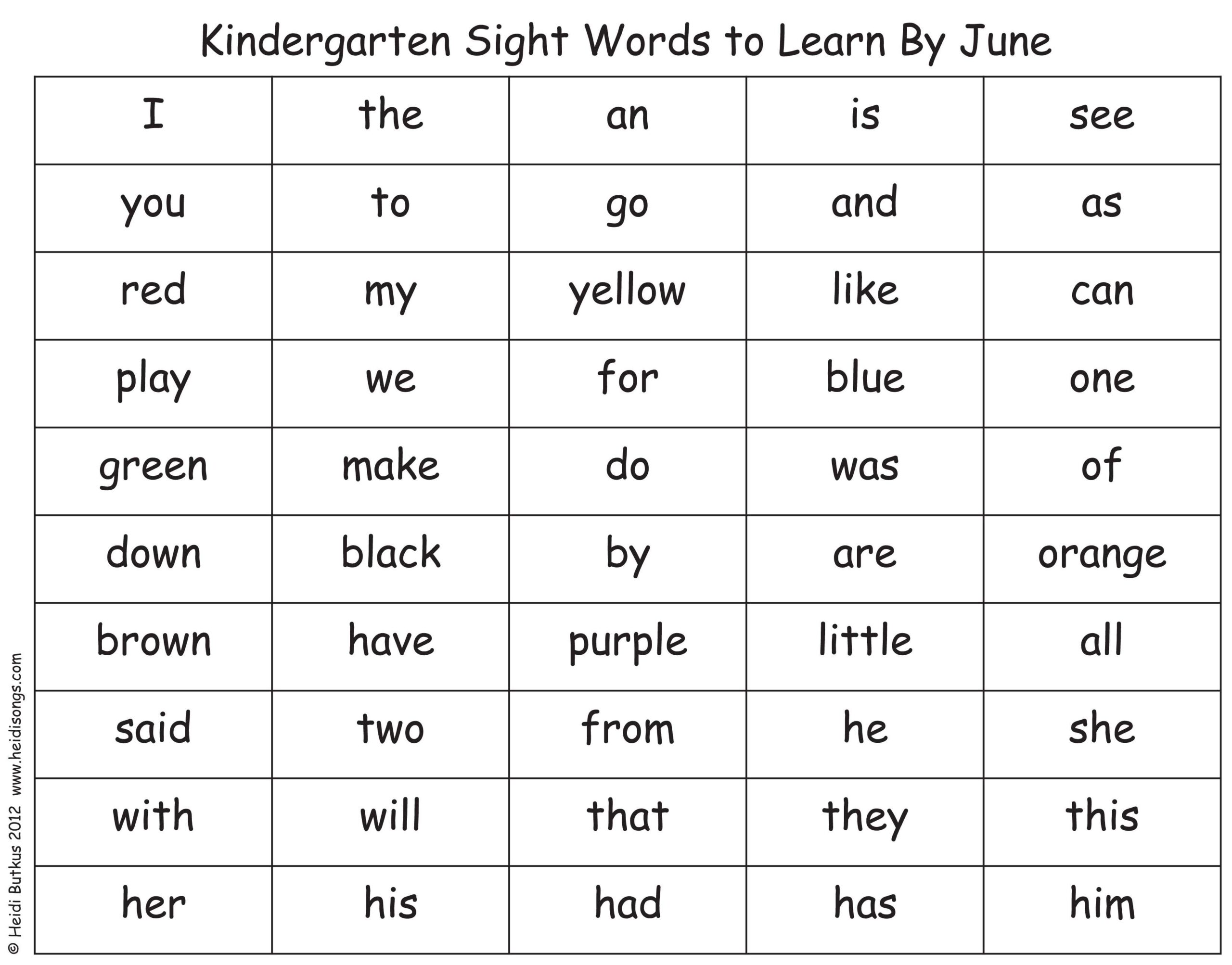 Sight Word Worksheet NEW 464 DOLCH SIGHT WORD WORKSHEETS FOR KINDERGARTEN