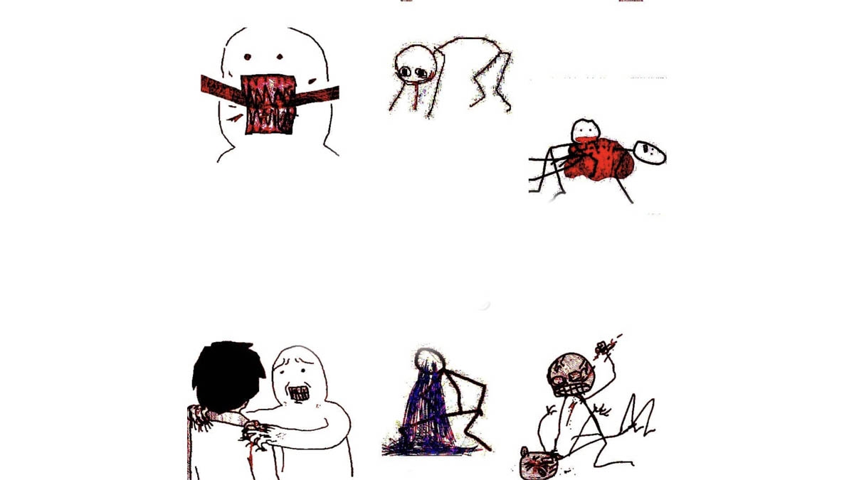 Stick Figure Violence Blank Template Imgflip