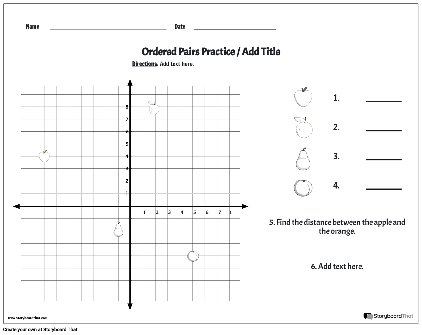 graphing ordered pairs worksheet graphing ordered pairs worksheet