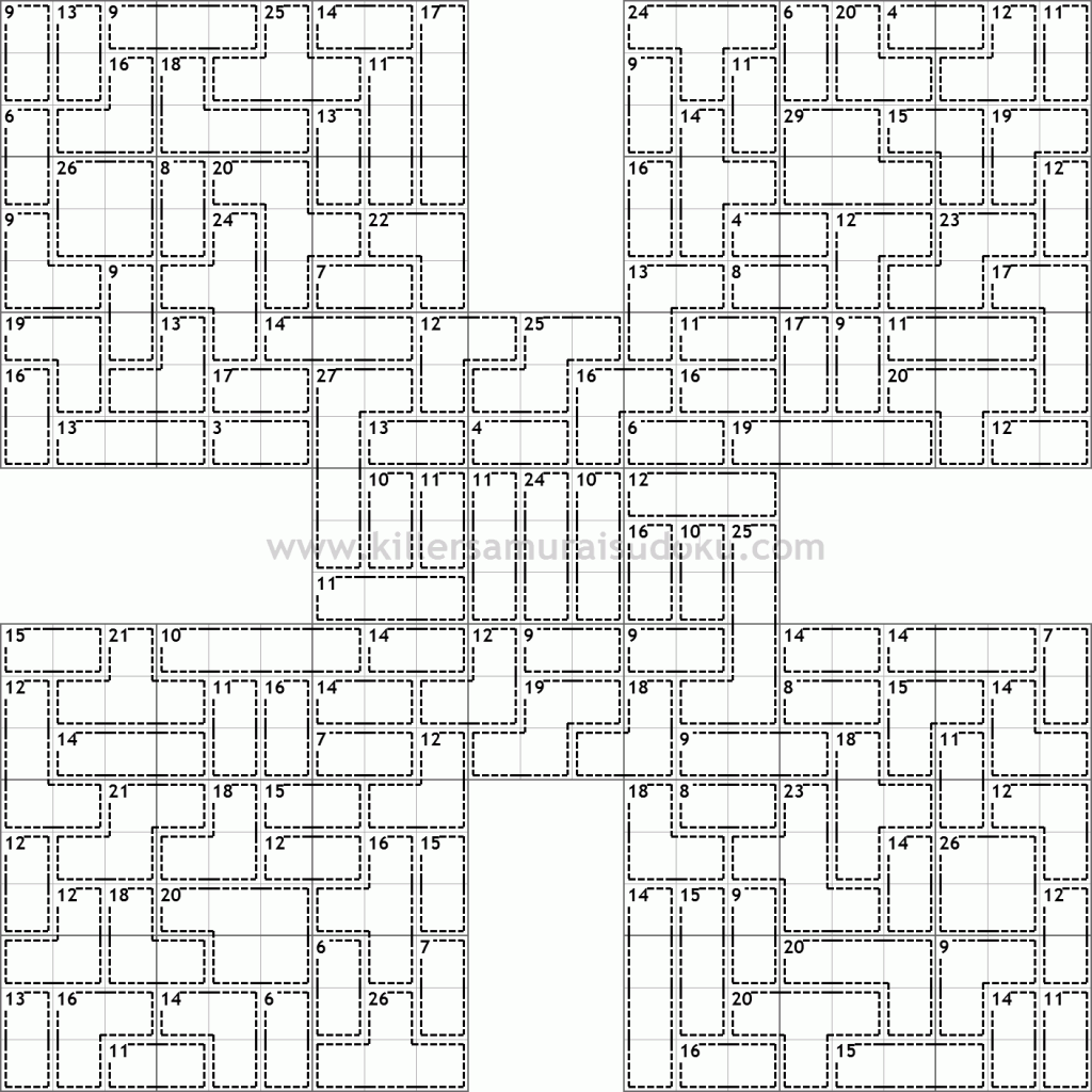 Sudoku Cheat Sheet Printable