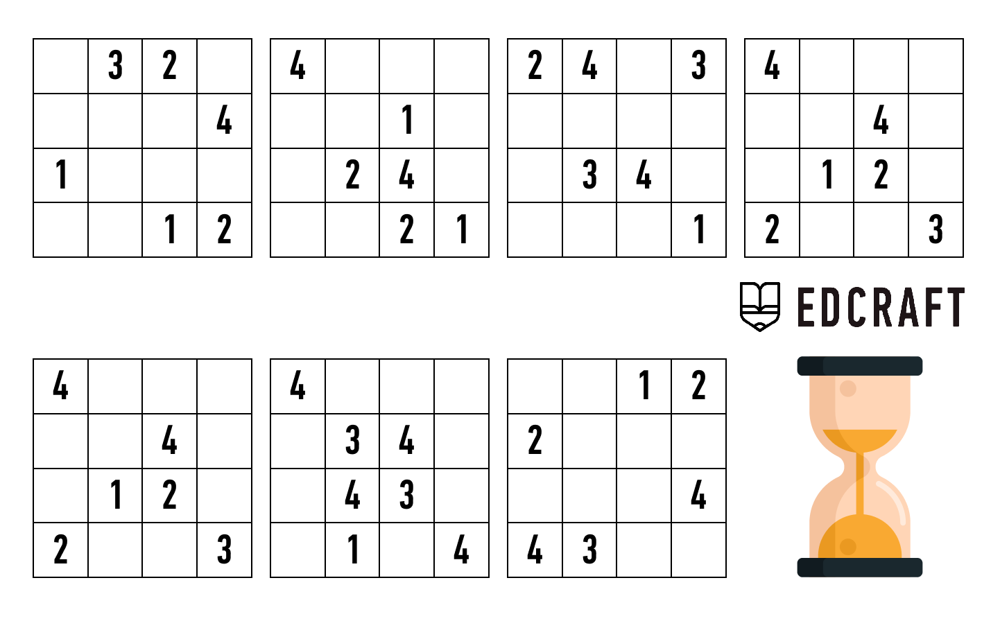 Sudoku For Kids Free Printable Sudoku Puzzles For Kids Worksheets Library