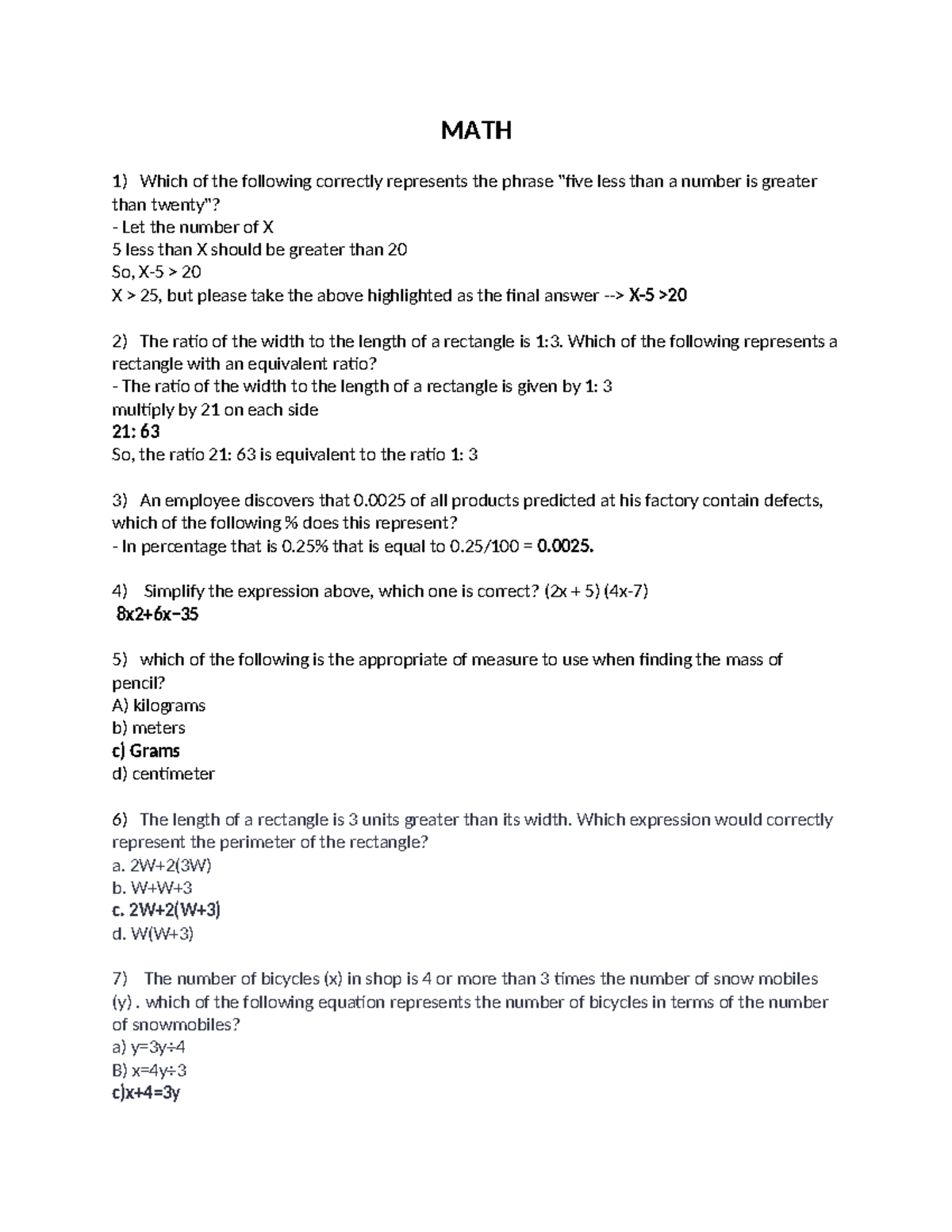 TEAS Exam Review Comprehensive Math Reading Practice Guide Studocu