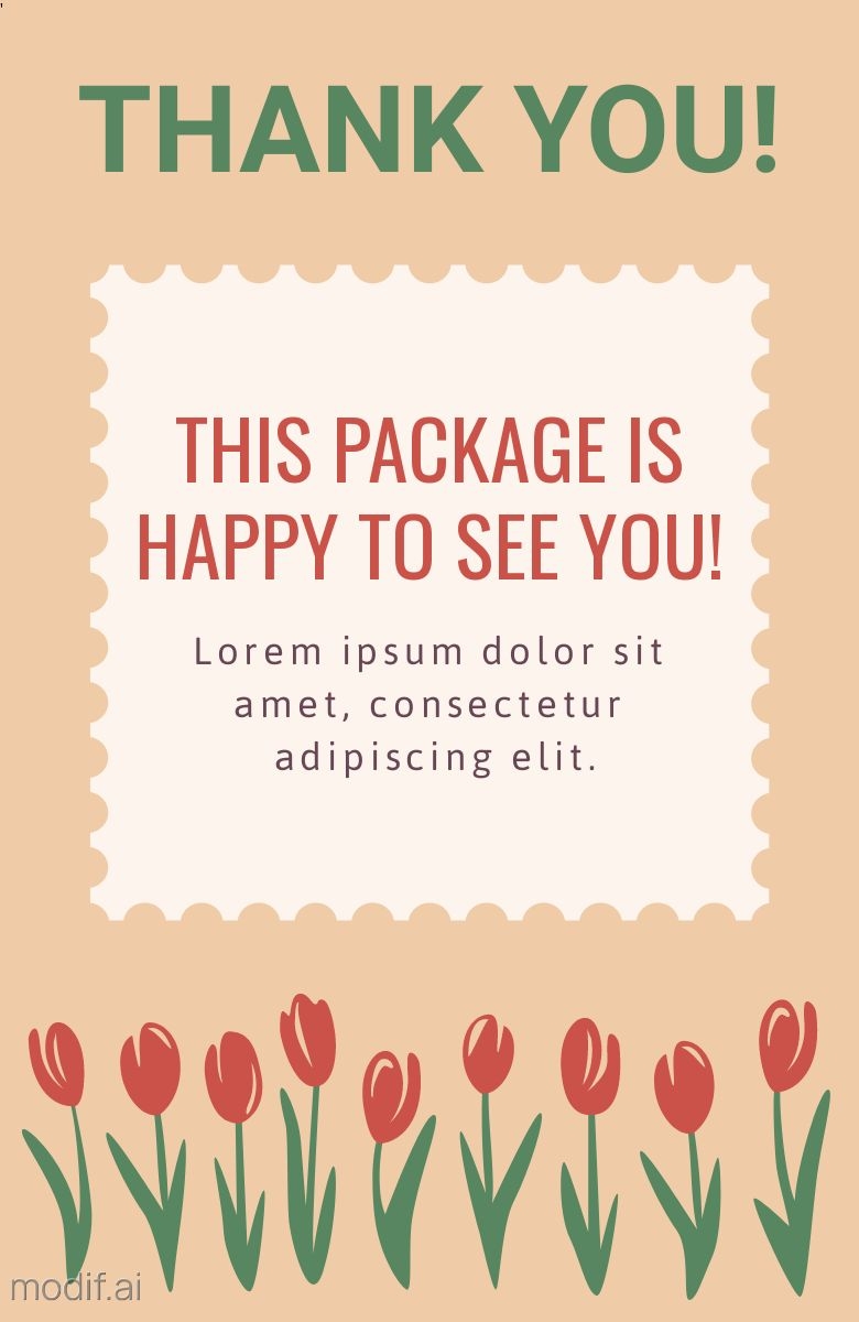 thank you label template