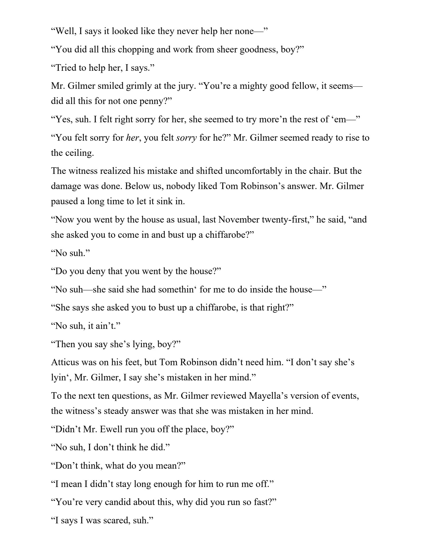 To Kill A Mockingbird Full Text PDF Grade 10 11 Catherinescrossculturalcafe Page 201 Flip PDF Online PubHTML5