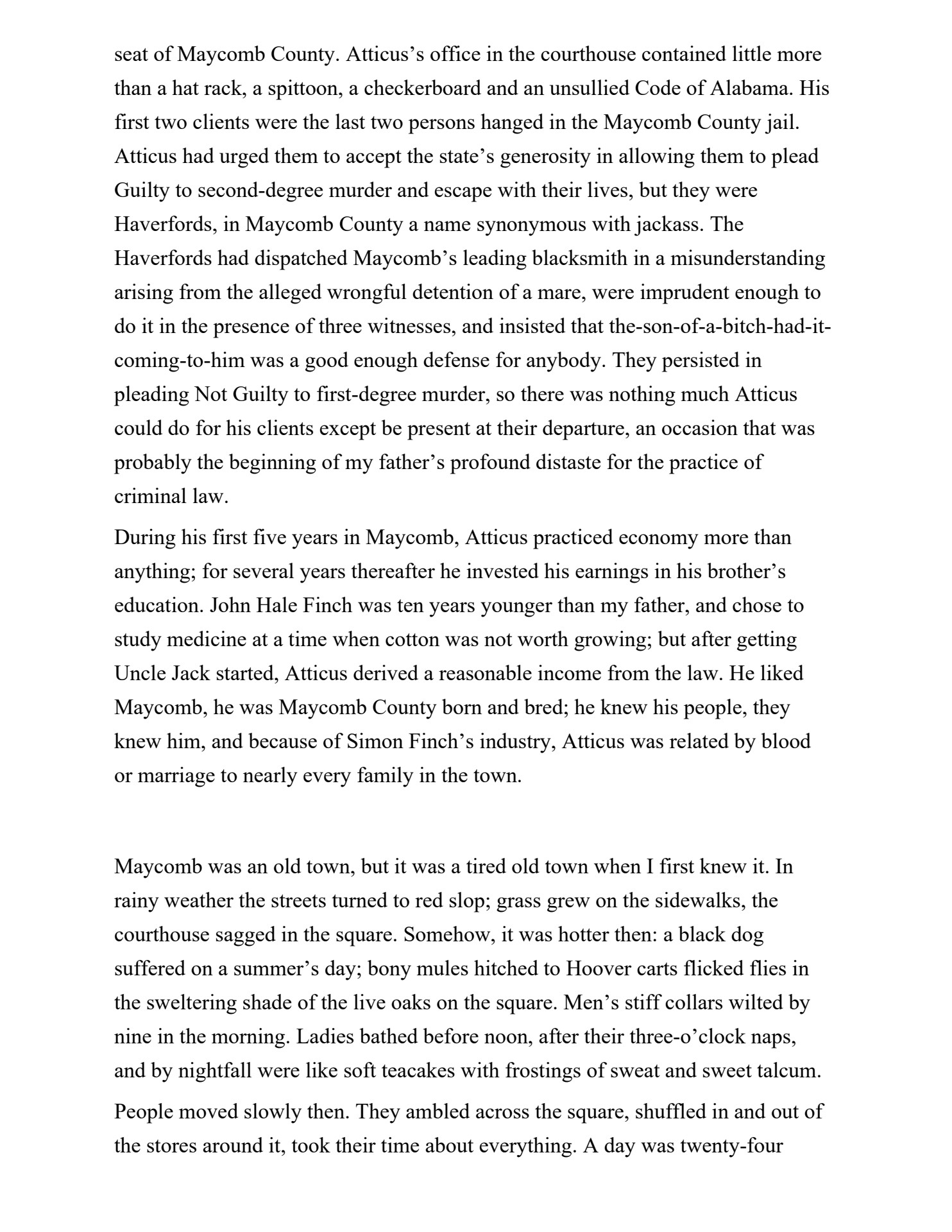 To Kill A Mockingbird Full Text PDF Grade 10 11 Catherinescrossculturalcafe Page 5 Flip PDF Online PubHTML5