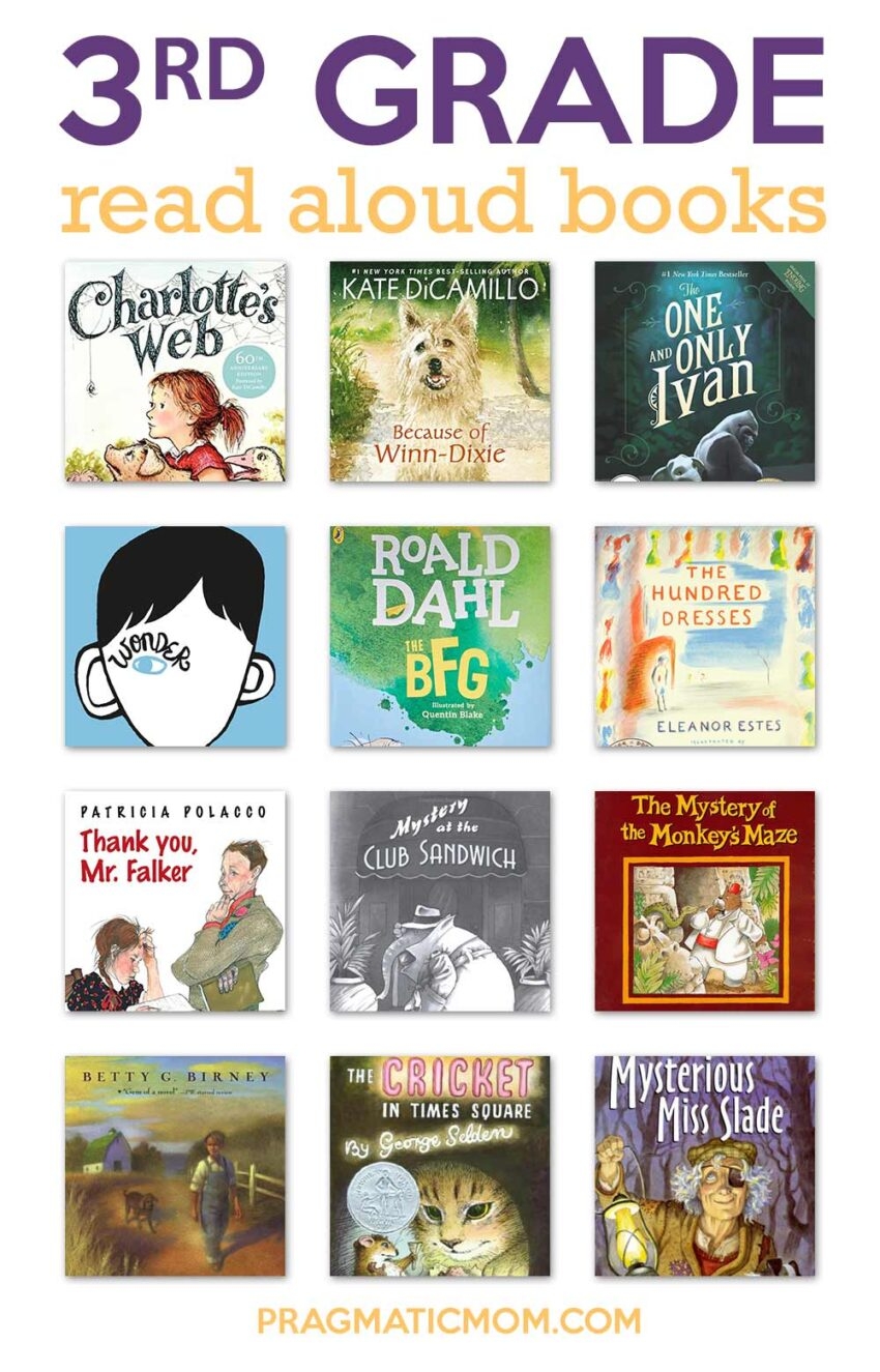 Top 3rd Grade Read Aloud Books Pragmatic Mom