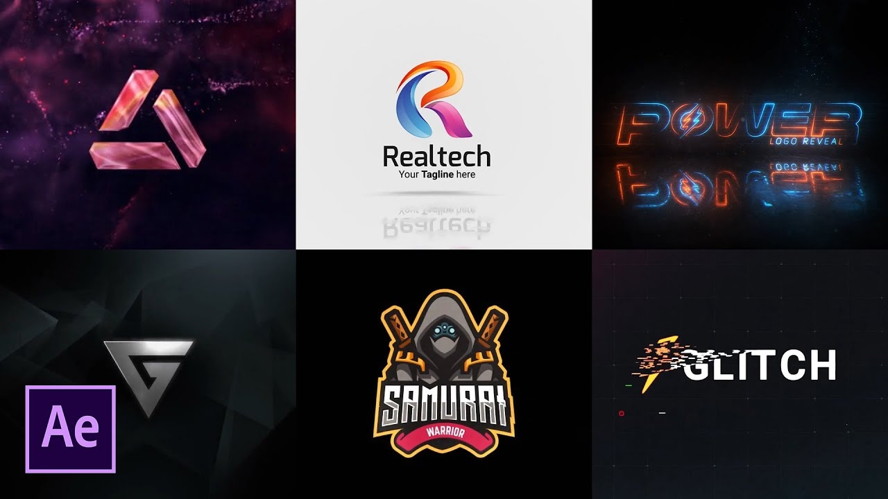 After Effects Logo Animation Template