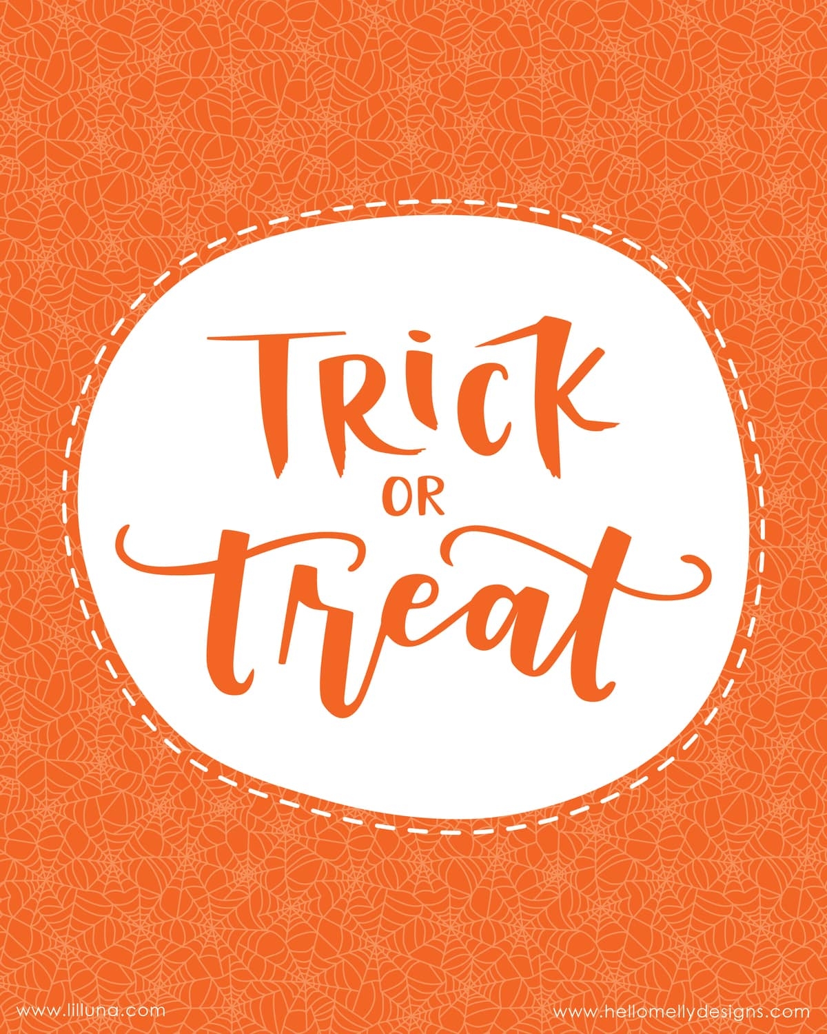 trick or treat signs printable