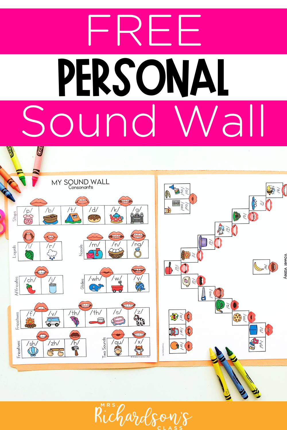 Using A Personal Sound Wall For Students FREE Mrs Richardson s Class