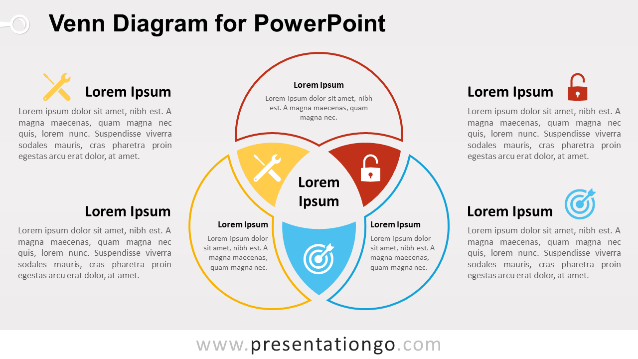 Venn Diagram For PowerPoint PresentationGO