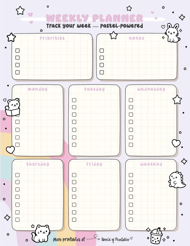 printables weekly planner printables weekly planner