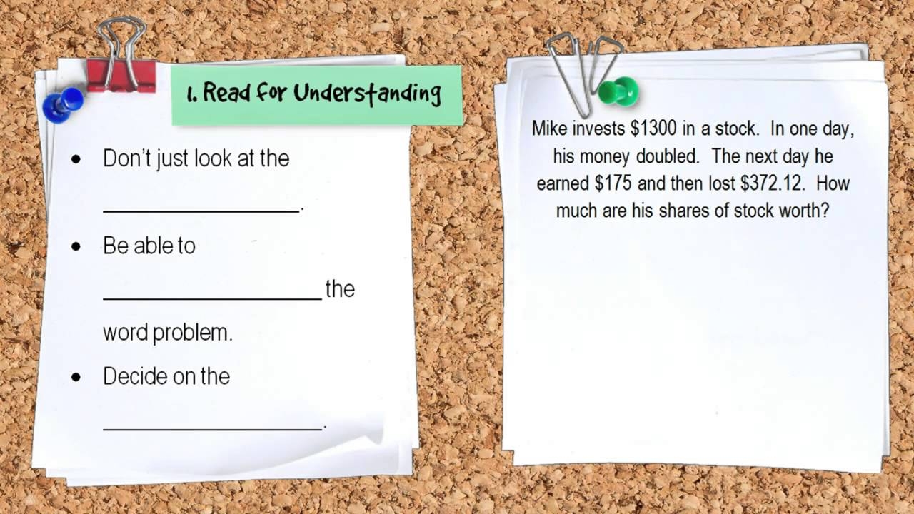 Word Problems Order Of Operations YouTube Word Problems Order Of Operations YouTube