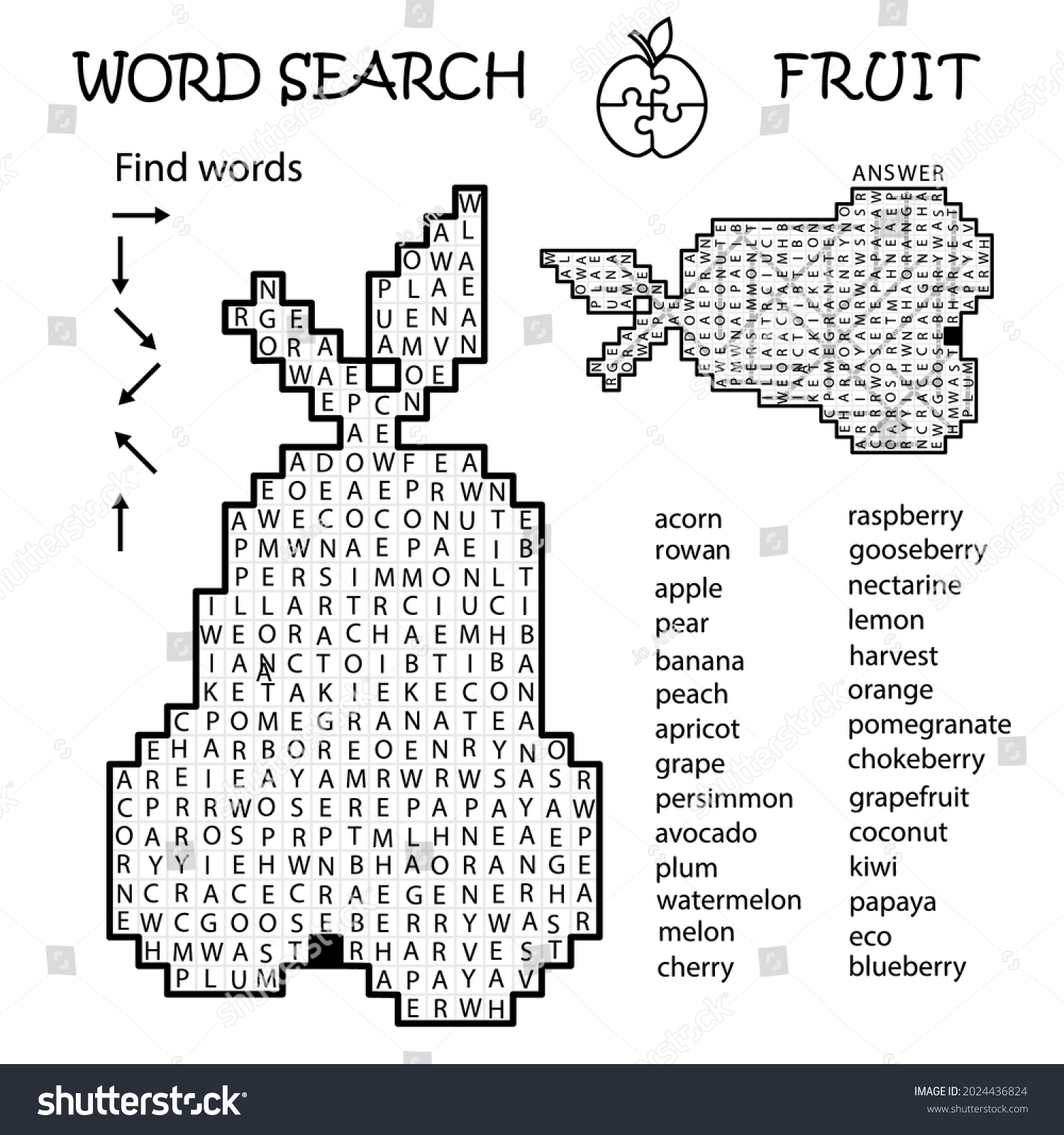 Word Search Crossword Puzzle Pear Fruit Stock Vector Royalty Free 2024436824 Shutterstock Word Search Crossword Puzzle Pear Fruit Stock Vector Royalty Free 2024436824 Shutterstock