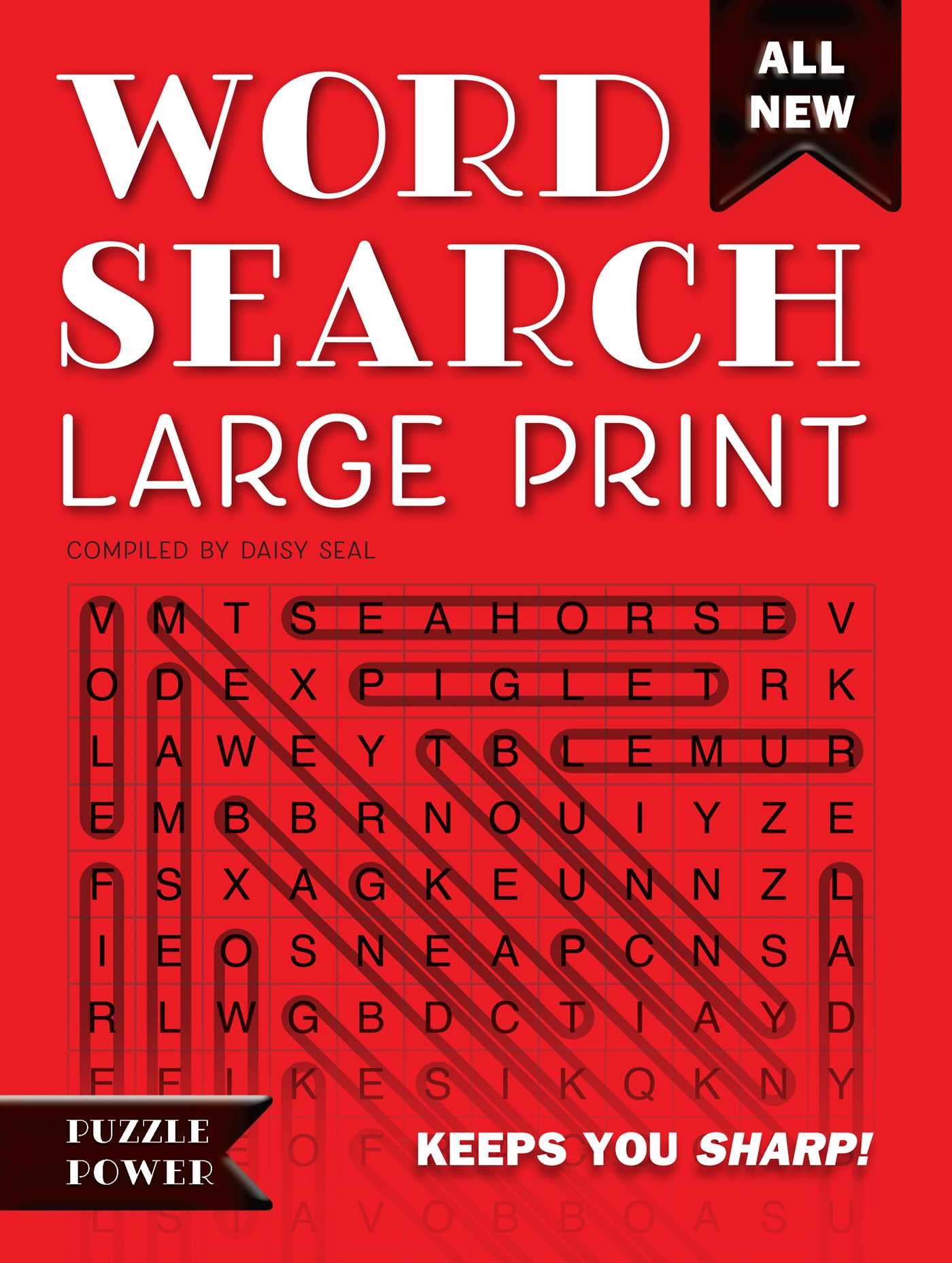 word search books for adults